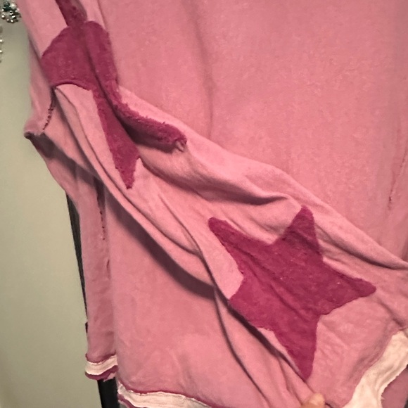 We The Free Pink Shirt with Stars - Picture 3 of 6